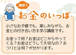 2022夏キッズ・マネー・ステーション　こどものお金　おかねのいっぽ　講座